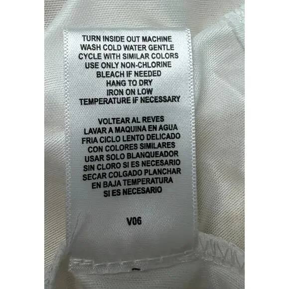 June & Hudson Yellow Stripe Ruffle Dress XL Linen Blend Belted Summer Beach EUC - Picture 9 of 9